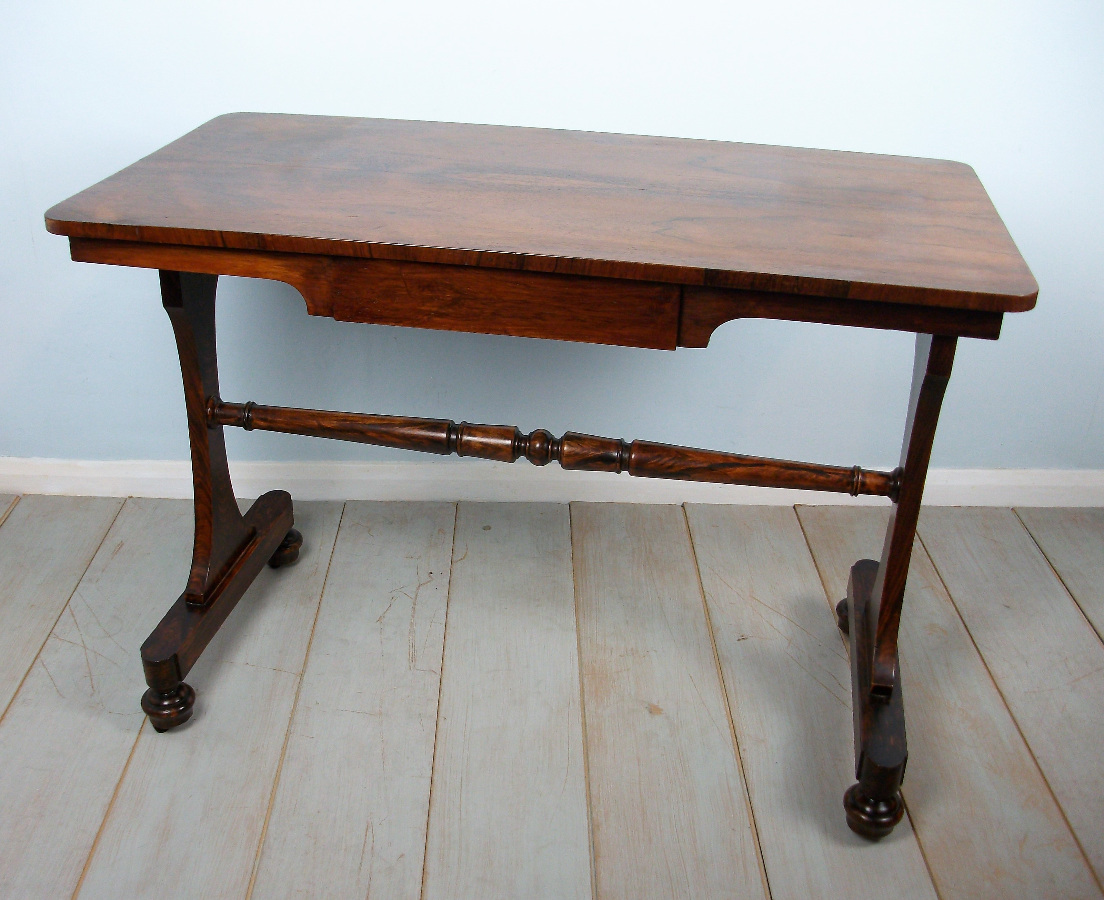 small rosewood centre table